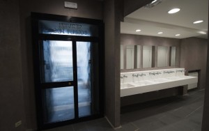 The Vatican's shower stalls...