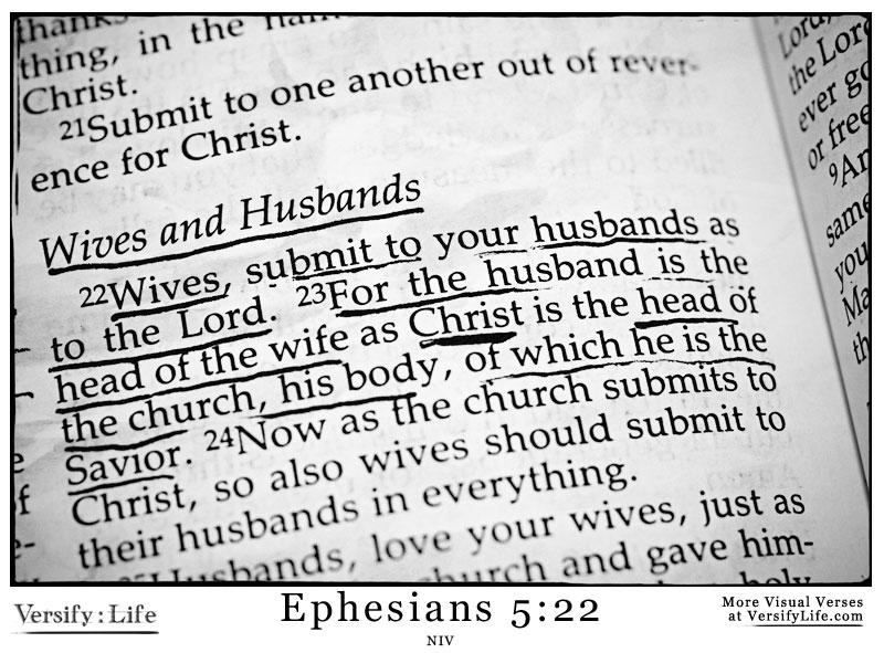 Ephesians 5 and Domestic Violence: Words of Eternal Life?